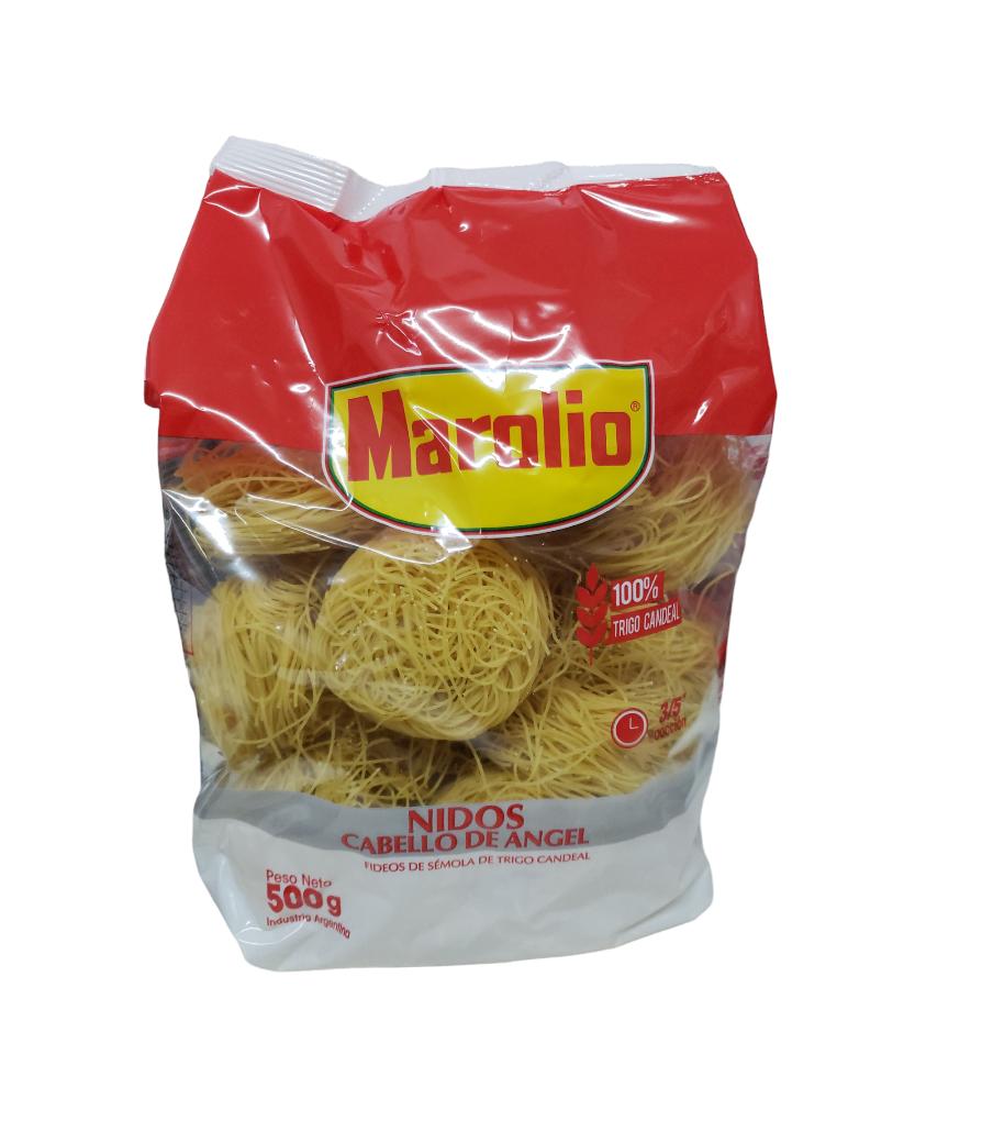 FIDEOS MAROLIO 500 GR CABELLO DE AANGEL CORTO